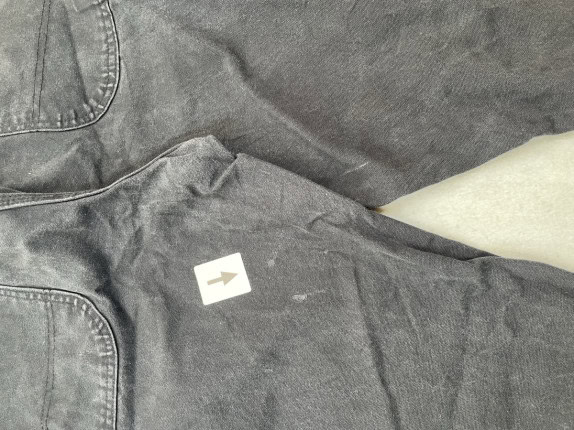 DICKIES ΠΑΝΤΕΛΟΝΙ CARGO WORKWEAR ΜΑΥΡΟ ΑΝΤΡΙΚΟ PRE OWNED XXL