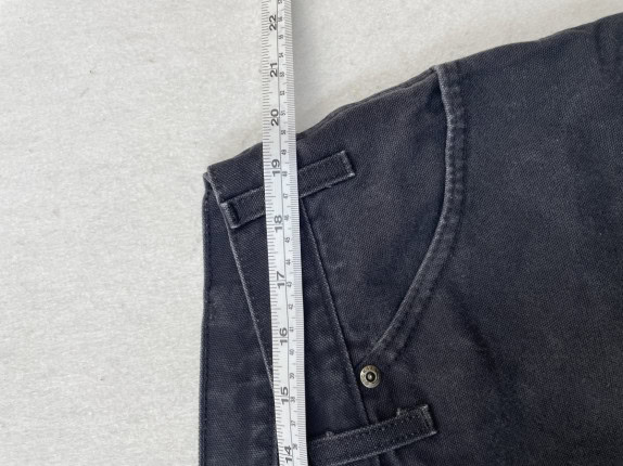 DICKIES ΠΑΝΤΕΛΟΝΙ CARGO WORKWEAR ΜΑΥΡΟ ΑΝΤΡΙΚΟ PRE OWNED XXL