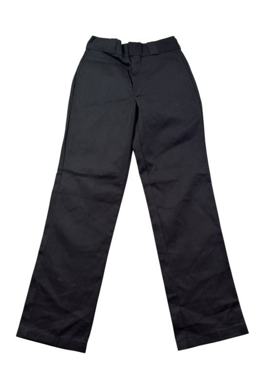 DICKIES CARPENTER PANTS WORKWEAR BLACK MEN PRE OWNED S