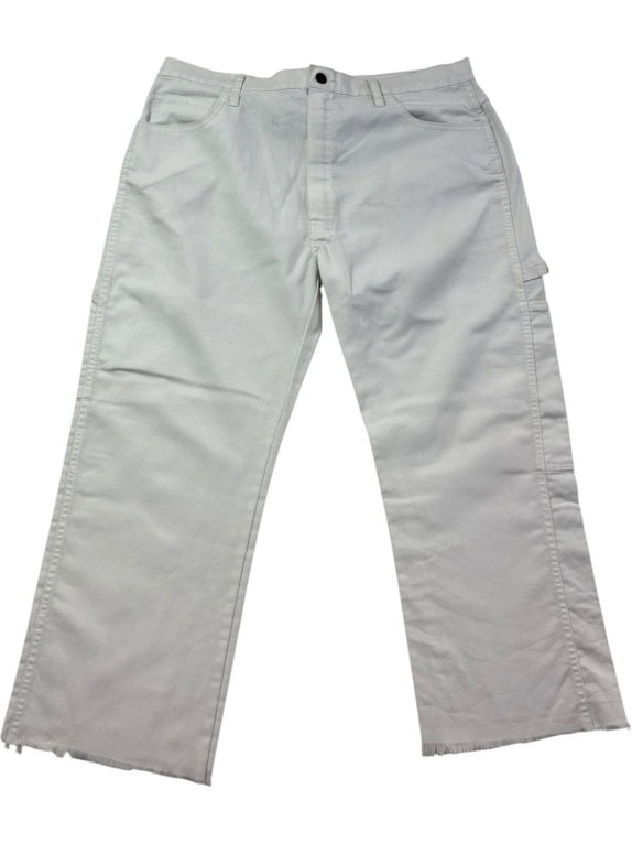 DICKIES ΠΑΝΤΕΛΟΝΙ CARPENTER WORKWEAR OFF WHITE ΑΝΤΡΙΚΟ PRE OWNED XL