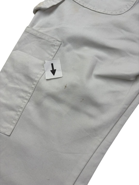 DICKIES ΠΑΝΤΕΛΟΝΙ CARPENTER WORKWEAR OFF WHITE ΑΝΤΡΙΚΟ PRE OWNED XL