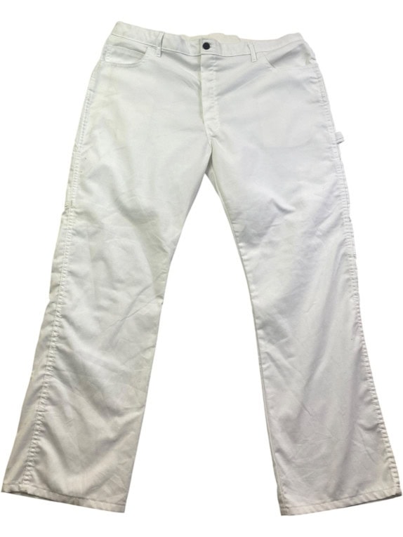 DICKIES ΠΑΝΤΕΛΟΝΙ CARPENTER WORKWEAR OFF WHITE ΑΝΤΡΙΚΟ PRE OWNED XL