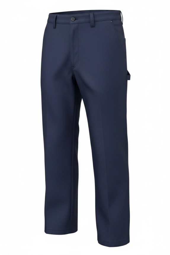 DICKIES CHINO PANTS LOGO NAVY BLUE UNISEX L