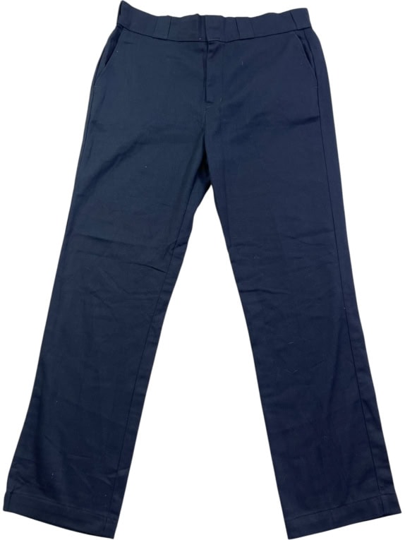 DICKIES CHINO PANTS LOGO NAVY BLUE UNISEX L