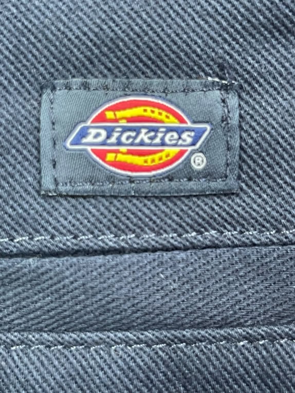 DICKIES CHINO PANTS LOGO NAVY BLUE UNISEX L