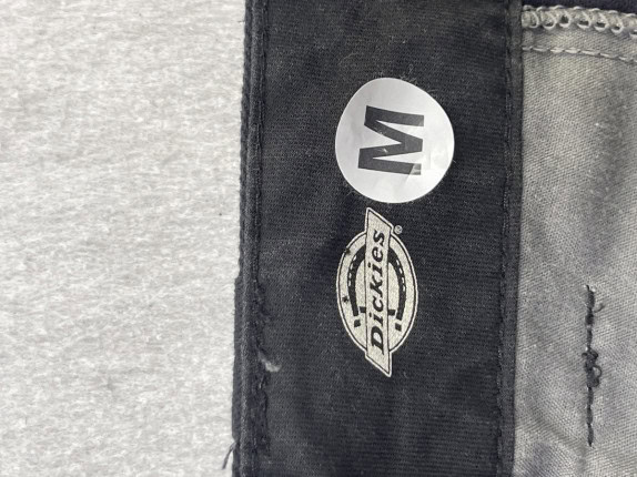 DICKIES CHINO PANTS MINIMAL BLACK MEN PRE OWNED M