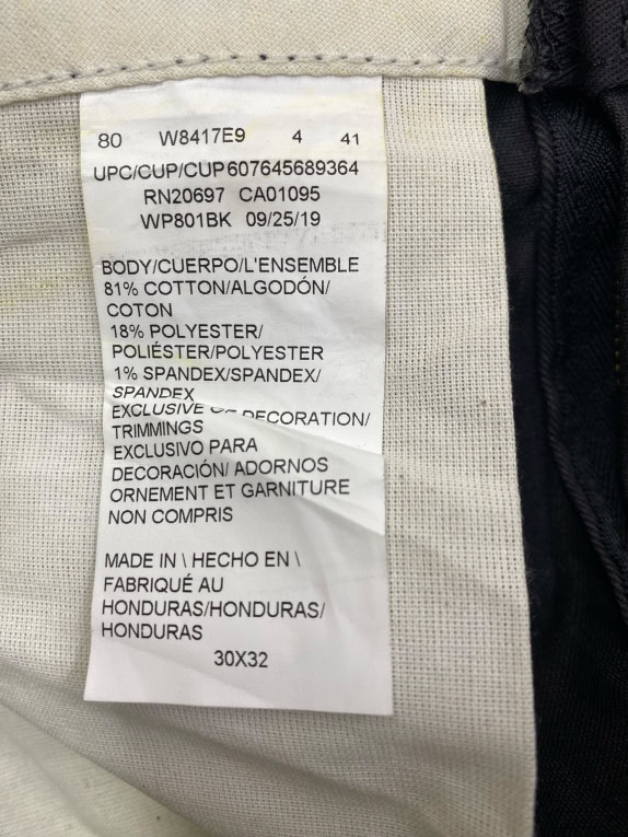 DICKIES Παντελόνι Chino Slim Fit Μαύρο Ανδρικό M