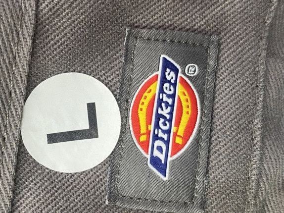 DICKIES TROUSERS CLASSIC BROWN MENS PRE OWNED L