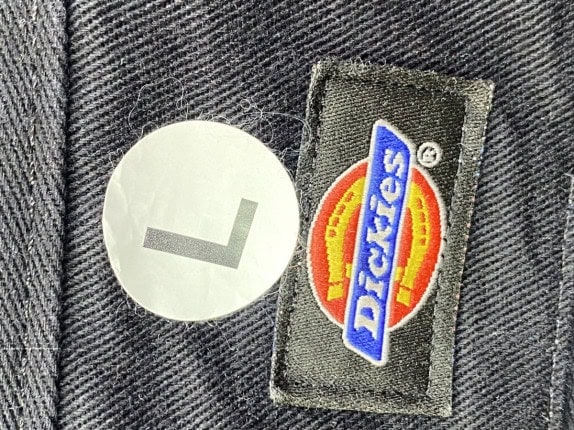 DICKIES PANTALONI CLASSIC NERO UOMO PRE OWNED L