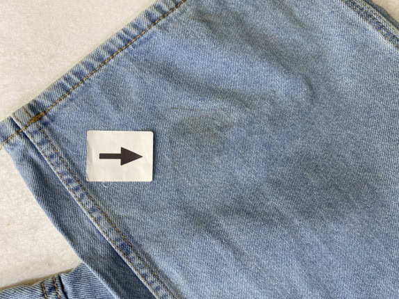 DICKIES ΠΑΝΤΕΛΟΝΙ DUNGAREES DENIM ΜΠΛΕ UNISEX PRE OWNED 4XL