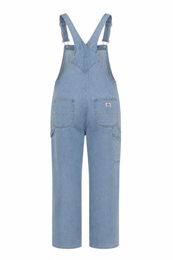 DICKIES ΠΑΝΤΕΛΟΝΙ DUNGAREES DENIM ΜΠΛΕ UNISEX PRE OWNED 4XL