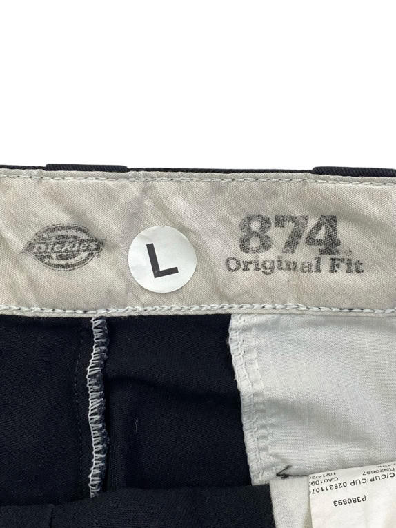 DICKIES ΠΑΝΤΕΛΟΝΙ WORKWEAR ΜΑΥΡΟ ΑΝΤΡΙΚΟ PRE OWNED L