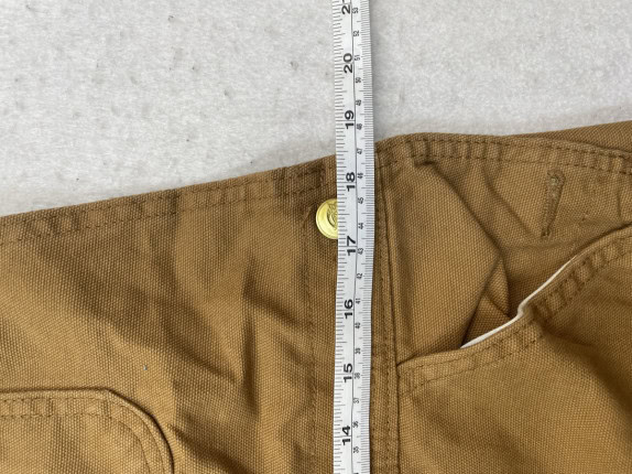 DICKIES SALOPETTE WORKWEAR BROWN MEN PRE OWNED XL
