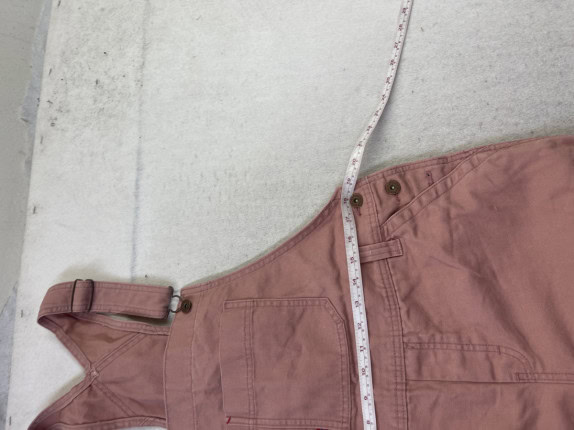 DICKIES PINAFORE OVERALLS MINIMAL PINK ΓΥΝΑΙΚΕΙΟ PRE OWNED XL