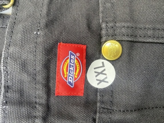 DICKIES ΠΟΔΙΑ ΣΑΛΟΠΕΤΑ WORKWEAR ΜΑΥΡΟ ΑΝΤΡΙΚΟ PRE OWNED XXL