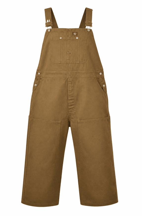 DICKIES SALOPETTE UTILITY MARRONE UNISEX PRE OWNED 5XL