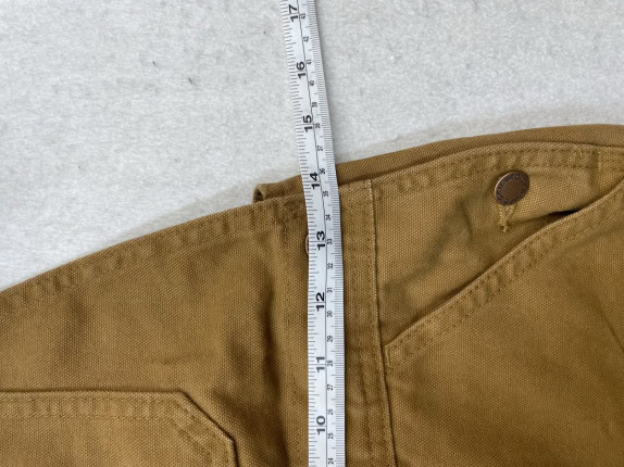 DICKIES DUNGAREE OVERALL WORKWEAR BROWN MEN PRE OWNED XS