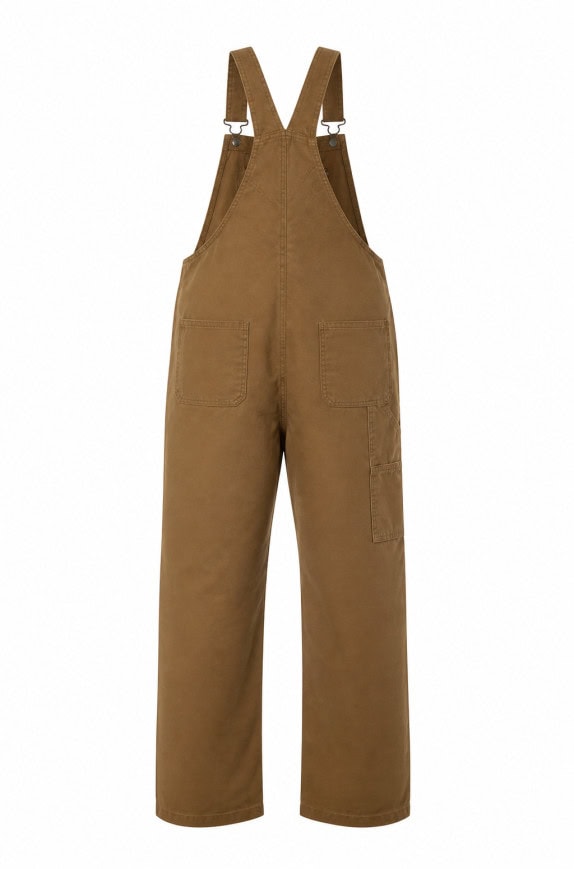 DICKIES DUNGAREE OVERALL WORKWEAR BROWN MEN PRE OWNED XS