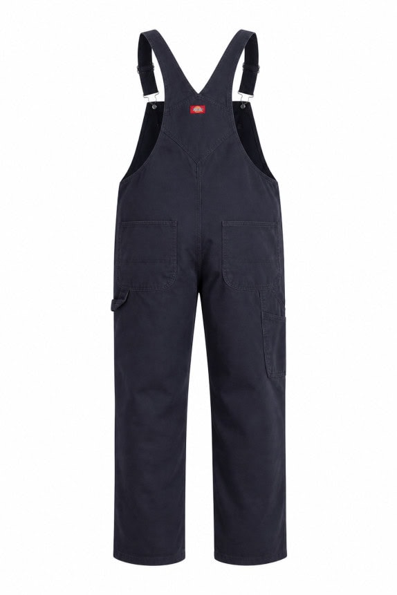 DICKIES ΠΟΛΥΜΠΡΟΣΤΟ ΠΑΝΤΕΛΟΝΙ ΣΑΛΟΠΕΤΑ ΜΑΥΡΟ ΑΝΤΡΙΚΟ PRE OWNED XXL