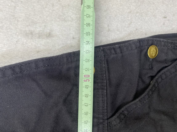 DICKIES ΠΟΛΥΜΠΡΟΣΤΟ ΠΑΝΤΕΛΟΝΙ ΣΑΛΟΠΕΤΑ ΜΑΥΡΟ ΑΝΤΡΙΚΟ PRE OWNED XXL