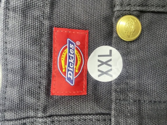 DICKIES ΠΟΛΥΜΠΡΟΣΤΟ ΠΑΝΤΕΛΟΝΙ ΣΑΛΟΠΕΤΑ ΜΑΥΡΟ ΑΝΤΡΙΚΟ PRE OWNED XXL