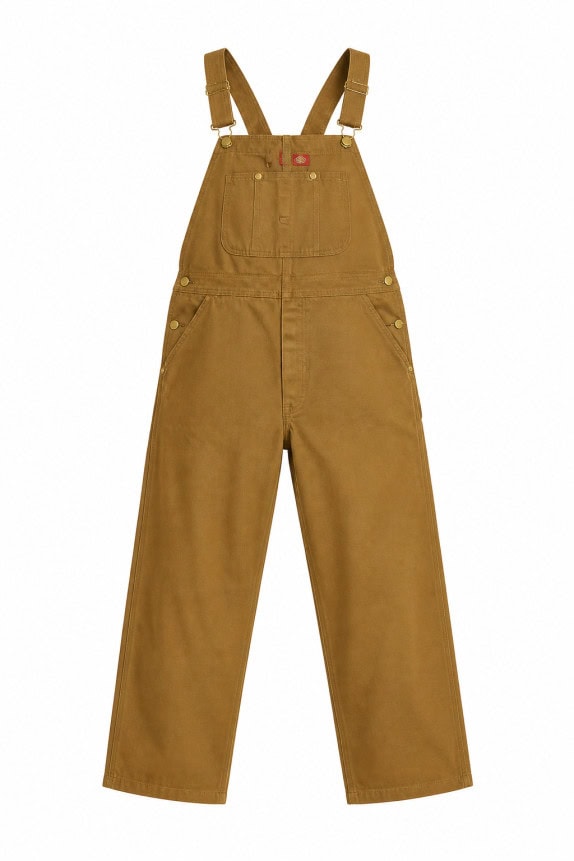 DICKIES SALOPETTE WORKWEAR BRONZO UOMO PRE OWNED 6XL