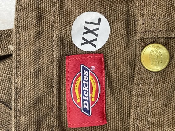 DICKIES ΠΟΛΥΤΣΕΠΗ ΦΟΡΜΑ WORKWEAR ΚΑΦΕ ΑΝΤΡΙΚΟ PRE OWNED XXL