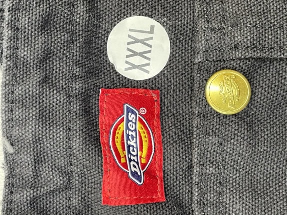 DICKIES ΠΟΛΥΤΣΕΠΟ ΟΛΟΣΩΜΟ ΜΑΥΡΟ ΑΝΤΡΙΚΟ PRE OWNED 3XL
