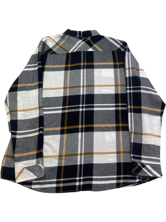 DICKIES ΠΟΥΚΑΜΙΣΟ FLANNEL ΠΛΑΪΔ ΓΚΡΙ ΑΝΤΡΙΚΟ PRE OWNED XL