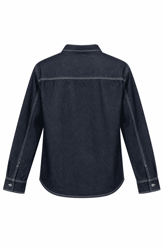 DICKIES ΠΟΥΚΑΜΙΣΟ WORKWEAR ΣΚΟΥΡΟ ΜΠΛΕ ΑΝΤΡΙΚΟ PRE OWNED XL