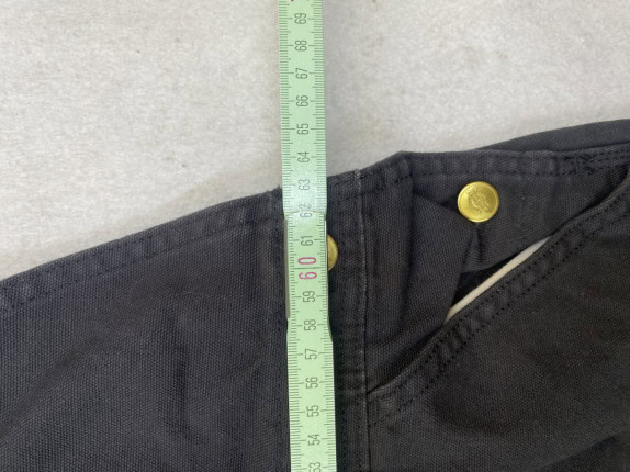 DICKIES ΣΑΛΟΠΕΤΑ WORKWEAR ΜΑΥΡΟ ΑΝΤΡΙΚΟ PRE OWNED 5XL