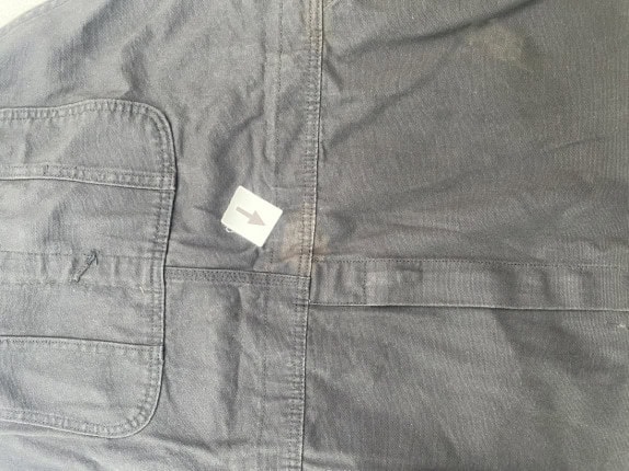 DICKIES ΣΑΛΟΠΕΤΑ WORKWEAR ΜΑΥΡΟ ΑΝΤΡΙΚΟ PRE OWNED 5XL