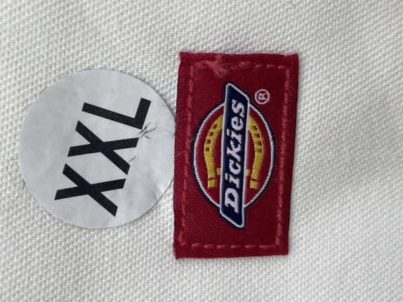 DICKIES ΣΑΛΟΠΕΤΑ WORKWEAR OFF WHITE UNISEX PRE OWNED XXL