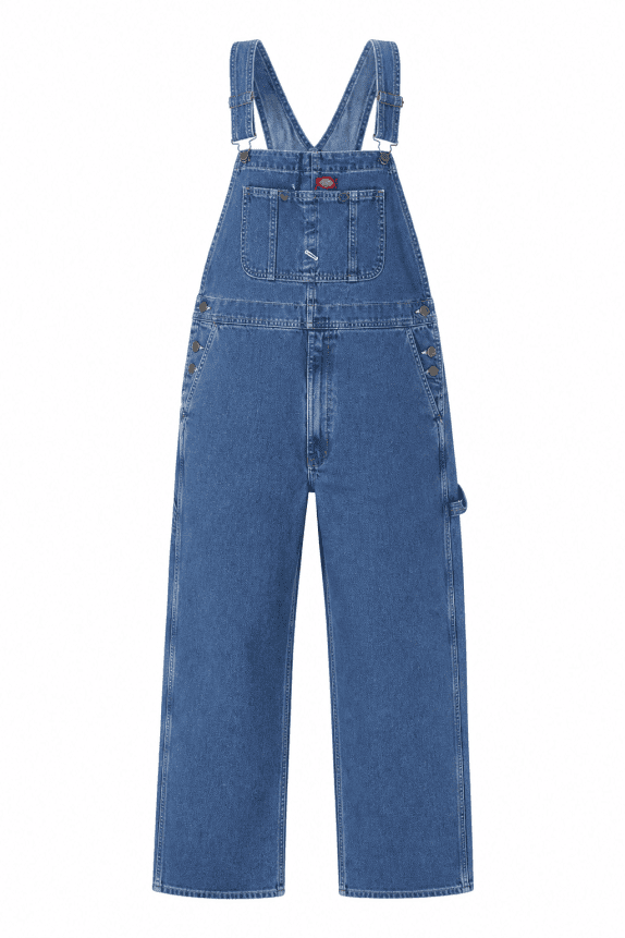 DICKIES ΣΑΛΟΠΕΤΑ WORKWEAR WASHED BLUE UNISEX PRE OWNED 3XL
