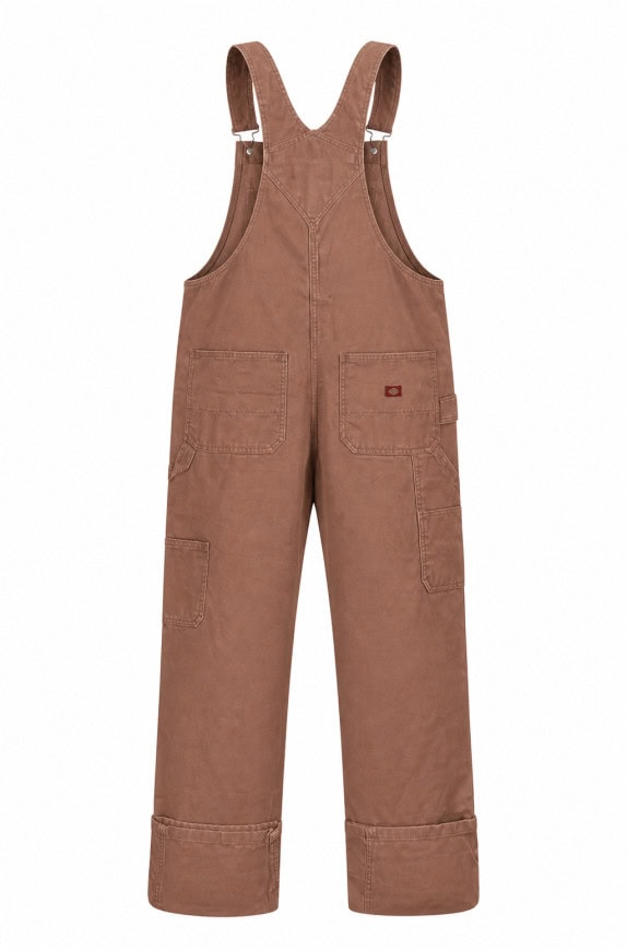 DICKIES SALOPETTE WORKWEAR ROSA DONNA PRE OWNED 2XL