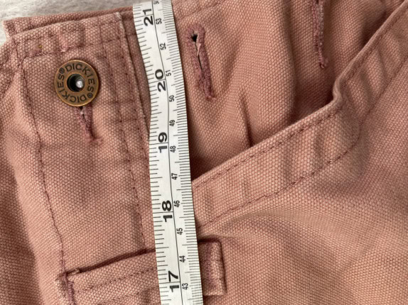 DICKIES SALOPETTE WORKWEAR ROSA DONNA PRE OWNED 2XL