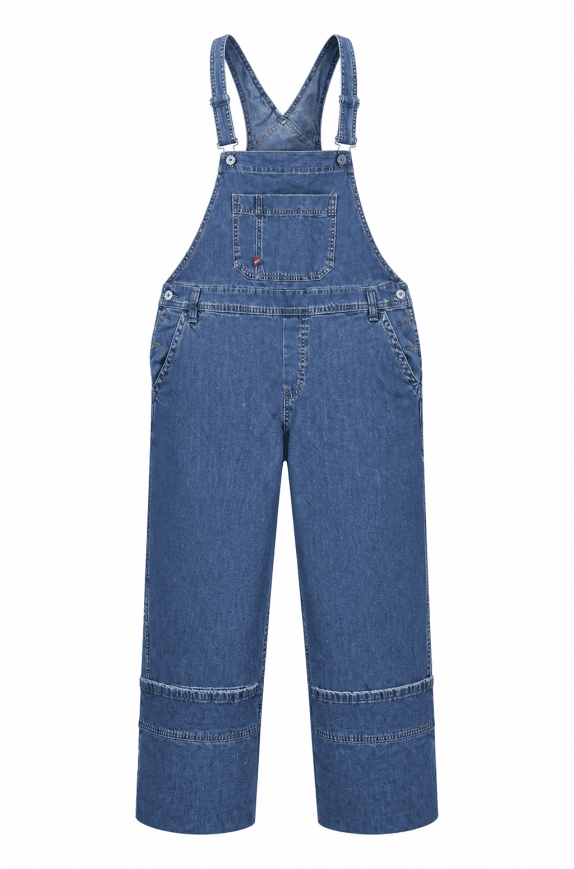 DICKIES SALOPETTE OVERSIZED ΜΠΛΕ ΓΥΝΑΙΚΕΙΟ PRE OWNED XL