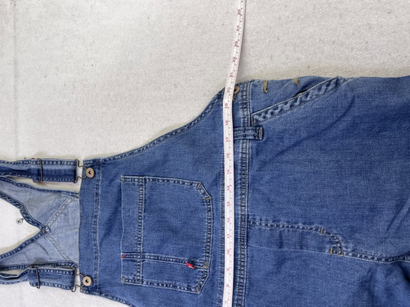 DICKIES SALOPETTE OVERSIZED ΜΠΛΕ ΓΥΝΑΙΚΕΙΟ PRE OWNED XL