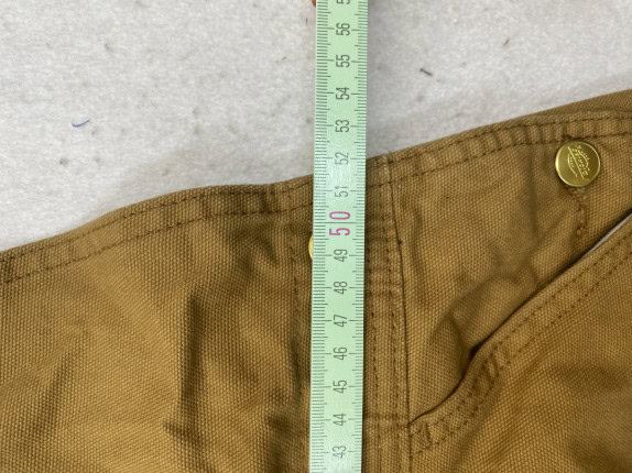 DICKIES SALOPETTE WORKWEAR CAMEL MEN PRE OWNED 3XL