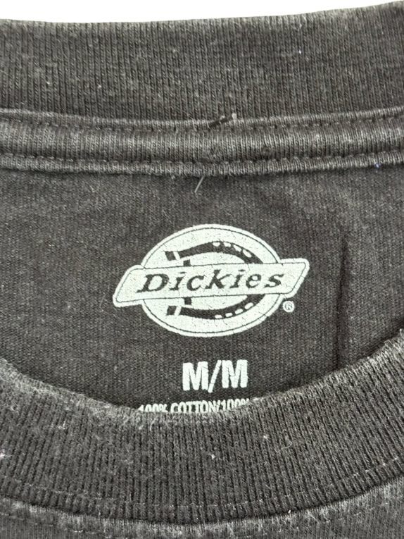 DICKIES T-shirt με Τσέπη Μαύρο UNISEX Μέγεθος M