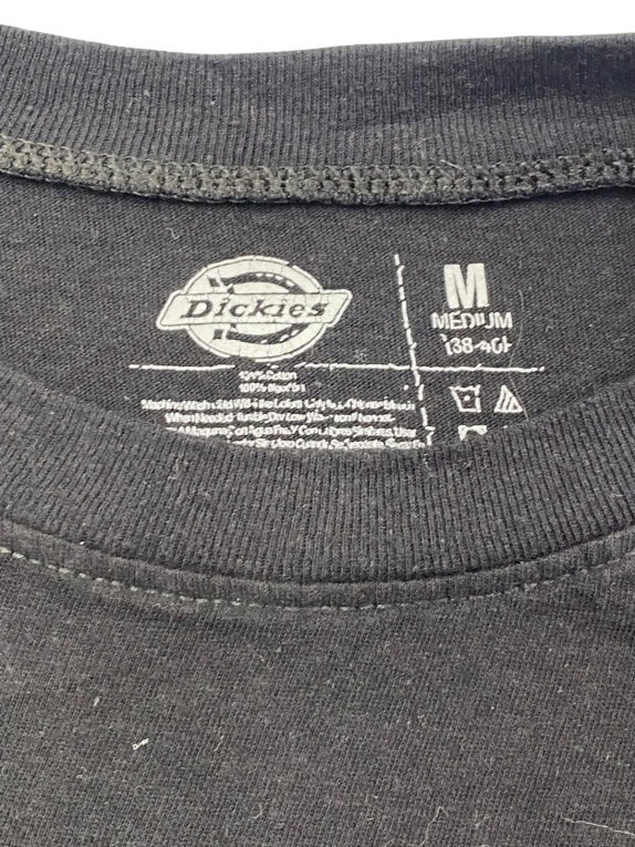 DICKIES T SHIRT MINIMAL ΜΑΥΡΟ ΑΝΤΡΙΚΟ PRE OWNED M