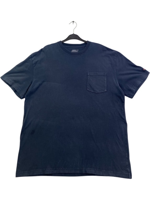 DICKIES TEE MINIMAL BLU NAVY UOMO PRE OWNED L