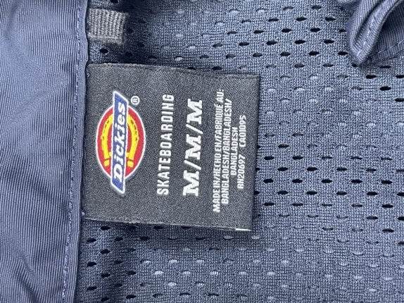 DICKIES TRACK JACKET MINIMAL NAVY UOMO PRE OWNED M