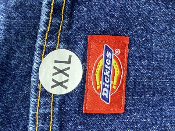 DICKIES JEANS CLASSIC BLUE MEN PRE OWNED XXL