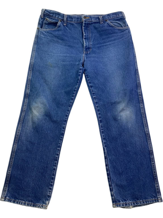 DICKIES JEANS WORKWEAR BLU UOMO PRE OWNED XXL