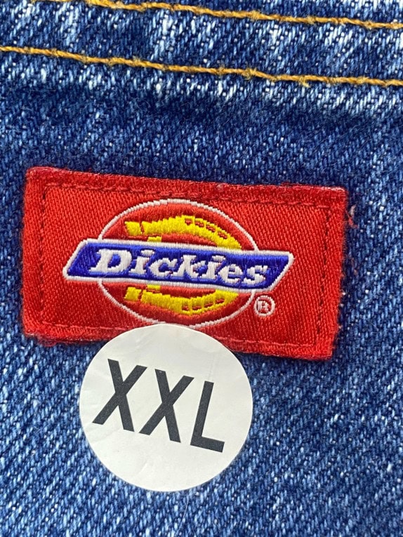 DICKIES ΤΖΙΝ ΠΑΝΤΕΛΟΝΙ WORKWEAR ΜΠΛΕ ΑΝΤΡΙΚΟ PRE OWNED XXL