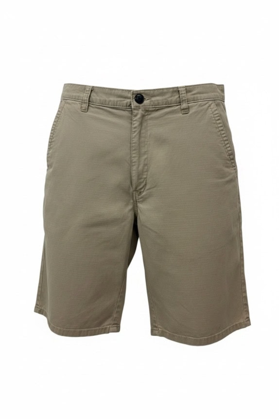DICKIES CARGO SHORTS MINIMAL BEIGE MEN PRE OWNED L