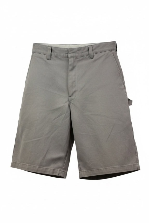 DICKIES BERMUDA WORKWEAR STONE GREY UOMO PRE OWNED L