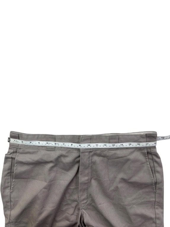 DICKIES SHORTS WORKWEAR STONE GREY MENS PRE OWNED L