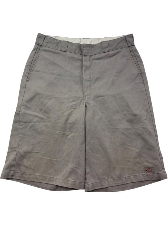DICKIES SHORTS WORKWEAR STONE GREY MENS PRE OWNED L